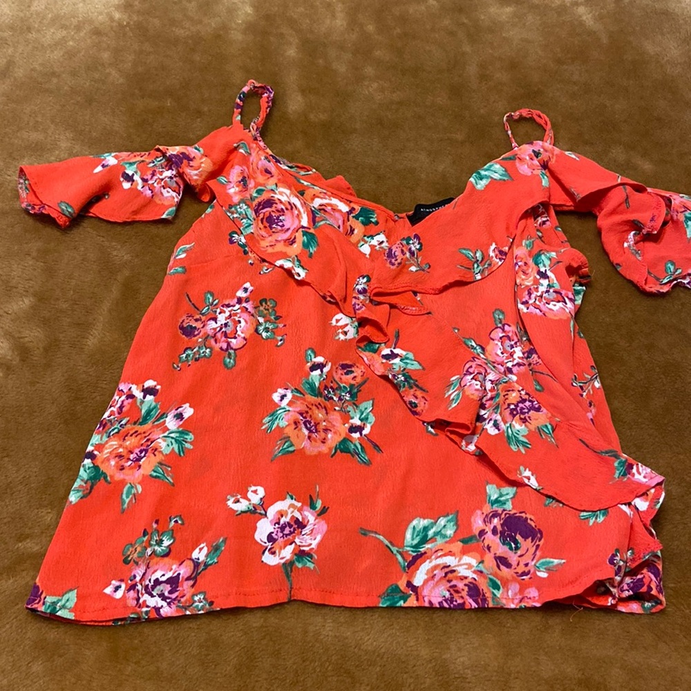 Floral tank top